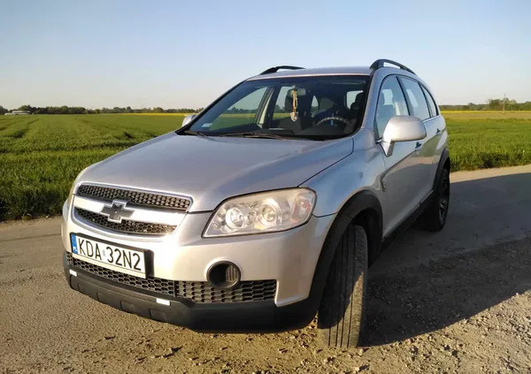 chevrolet małopolskie Chevrolet Captiva cena 24500 przebieg: 219000, rok produkcji 2010 z Leśna